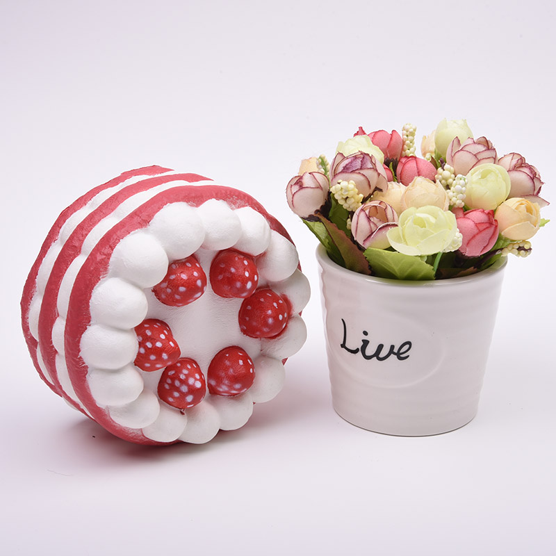 10cm jumbo squishy strawberry cake scented 10cm jumbo squishy strawberry cake scented