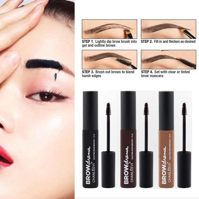 Beauty Makeup Waterproof Long Lasting Peel Off Eyebrow Tint Eye Brow Gel Mascara Ebay