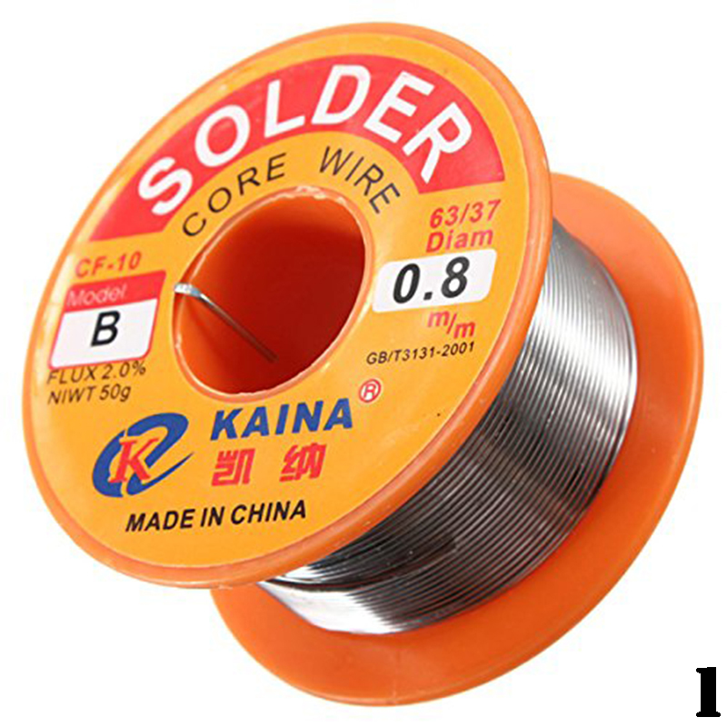 0.8mm//1mm Rosin Core Lötflussmittel Roll Blei Löten Zinndraht Lötzinn