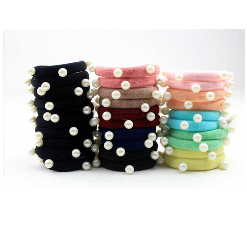 12 x Haargummi Haarband Elastisch Pferdeschwanz Gummi Zopfgummi Haarschmuck