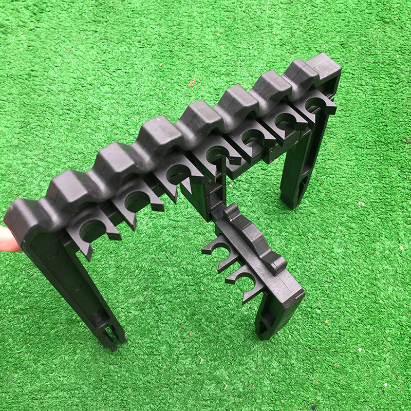 Portable Golf Bag 9 Iron Club Holder Stacker Rack Organizer Accessories