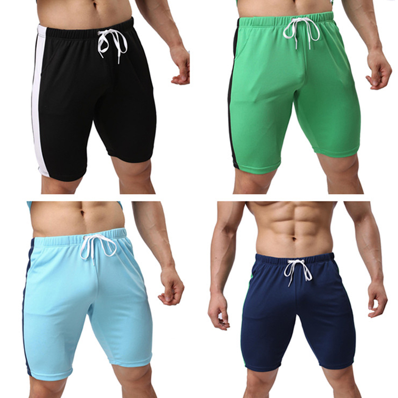 Men Summer Casual Cotton Shorts Jogging Gym Training Sweat Pants Sport ...