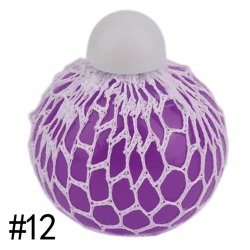 Squishy Mesh Ball Squeeze Anti Stress Reliever Healthy Vent ADHD Silica Gel Ball eBay
