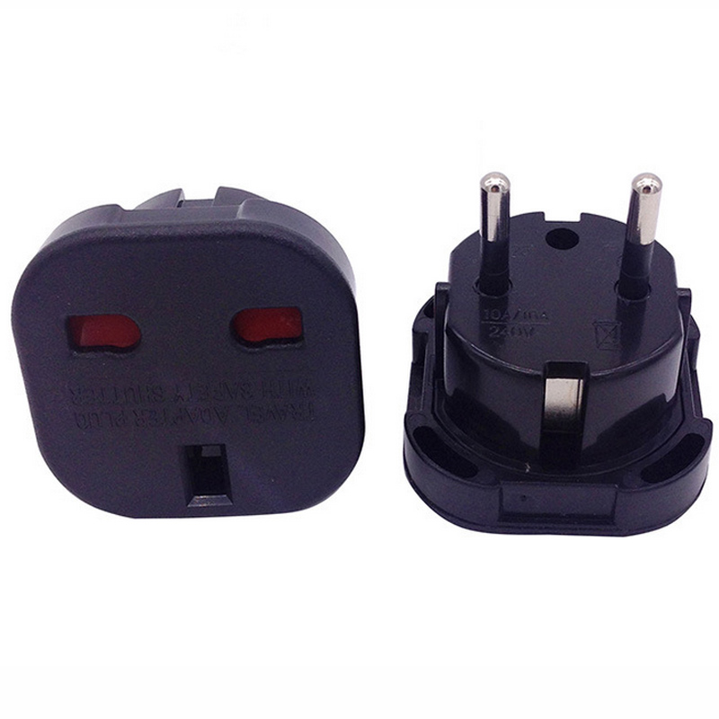 Buy European EU To UK Travel Power Charger Adapter Plug Outlet