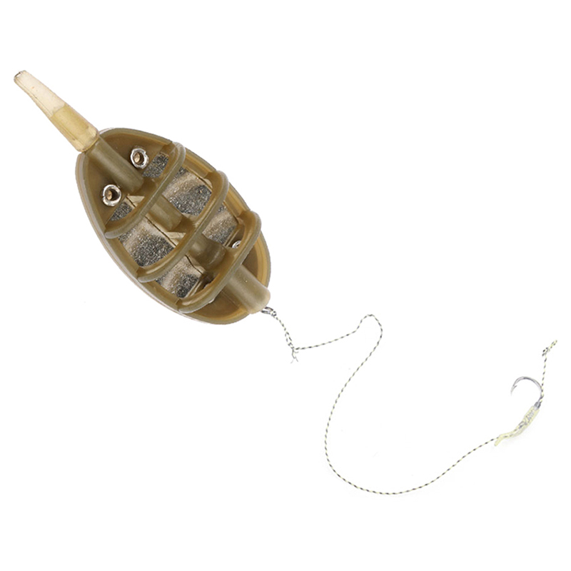 4 30g Inline Method Feeders Flat Swim Feeders Carp Fishing Tackle