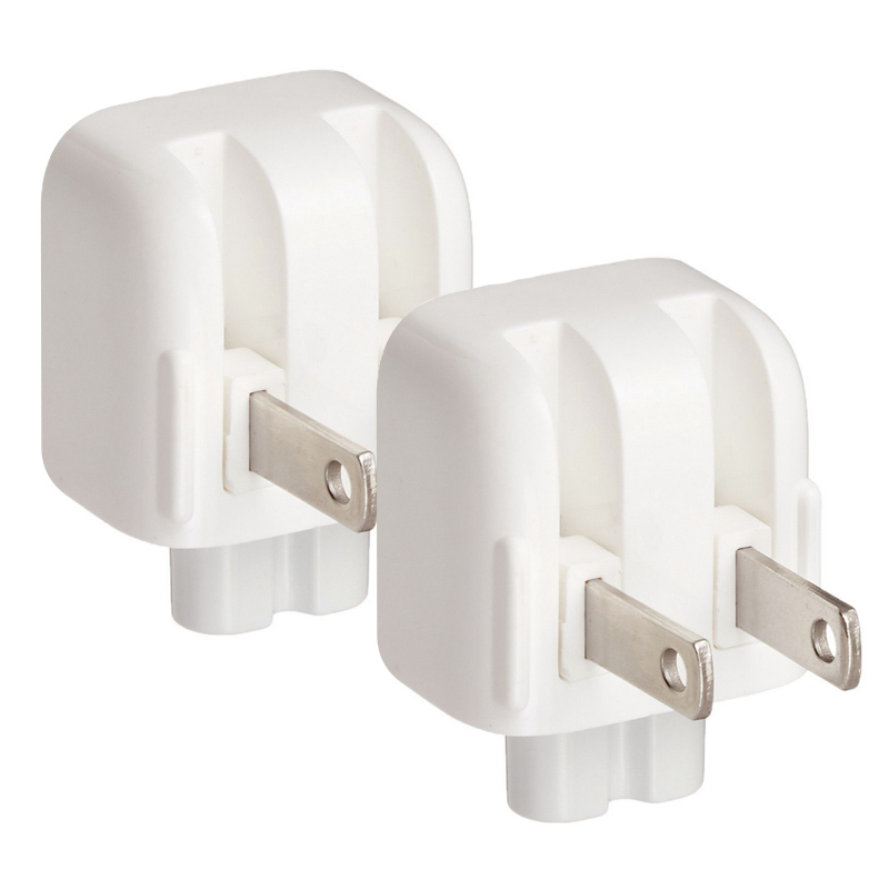 US 2 Pin AC Power Travel Wall Plug Duckhead Charger Adapter for Apple Macbook eBay