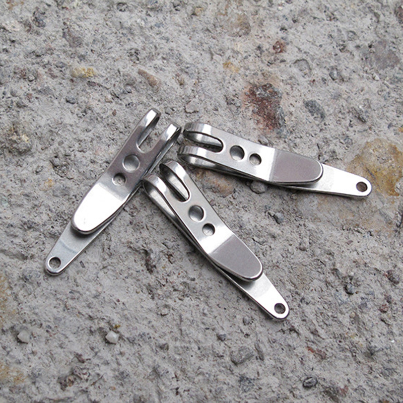 Buy Fashion EDC Money Clip Belt Hanger Pocket Holder Stainless Steel