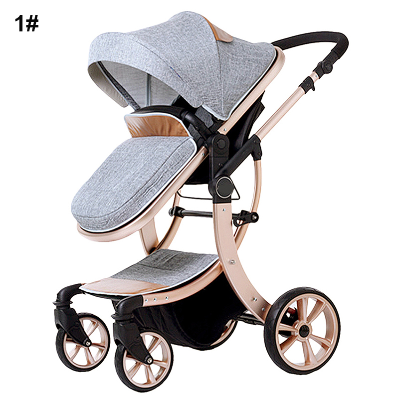 Luxury baby stroller foldable Carriage Infants Travel Pram baby pushchair Hot