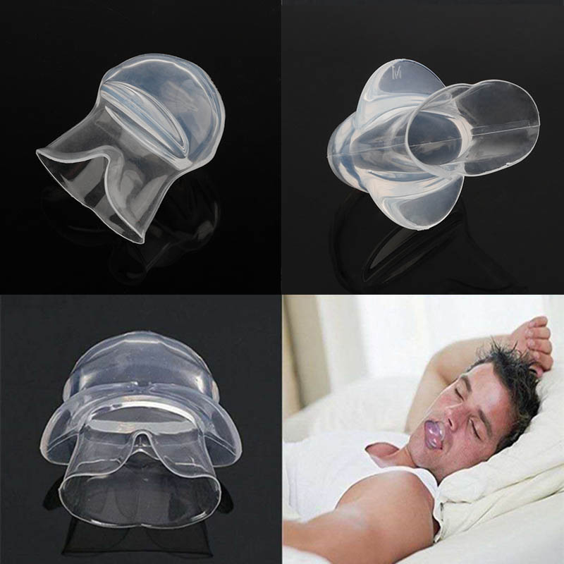 5pcs Silicone Anti Snoring Tongue Retaining Device Sleep Breathing Apnea Ebay