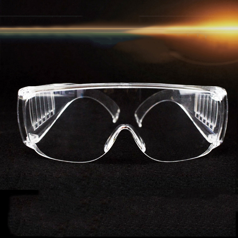 2x Transparente Belüftete Schutzbrille Augenschutz Schutzlabor Anti Fog Gläsers