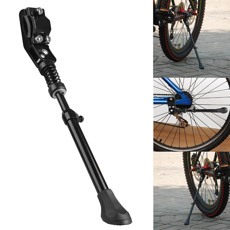 Bicycle-Racks Bike Kickstand Cycling Sidestay Metal Stand Adjustable