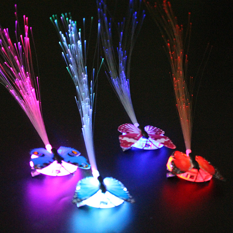 Led Glowing Hair Braids Barrette Flash Led Fiber Hairpin Clip Light Up Headband Ebay 7476