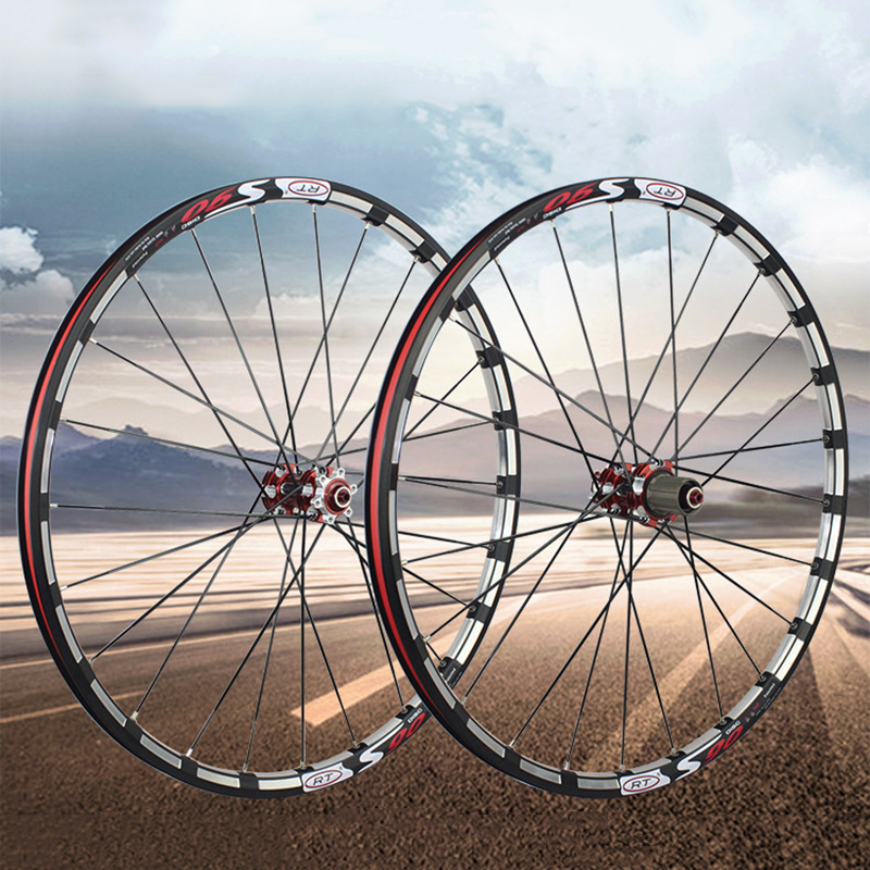 MTB Mountain Bike 26 inch Alloy Rim Carbon Hub Wheels Wheelset Rims 45 