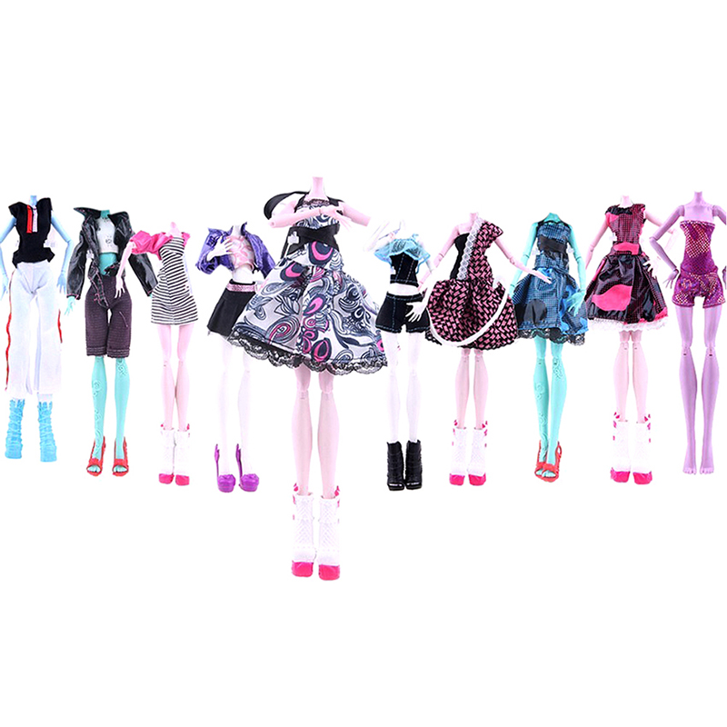 Doll Girl Dress Set Outfit Clothing Handmade For High Doll Low Price Toy N4O2