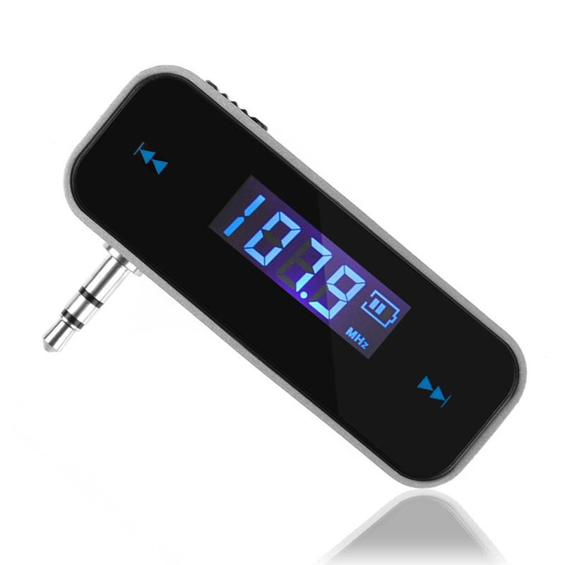 LCD FM Transmitter KFZ PKW LKW Auto Radio für MP3 Handy iPhone 3,5mm Player S5Z8