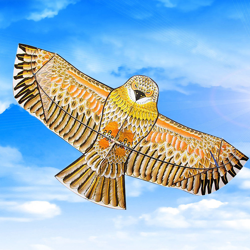 1x Flat Eagle Bird cerf-volant enfants Flying Bird kite jardin jouet extérieur 