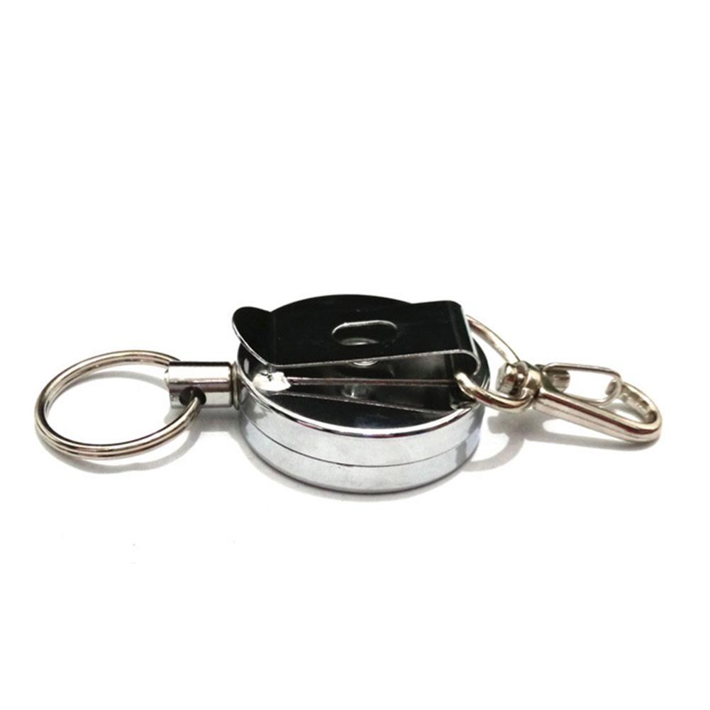 Einziehbare Schlüsselkette Recoil Einfach ziehen Schlüsselring Gürtel Keychain