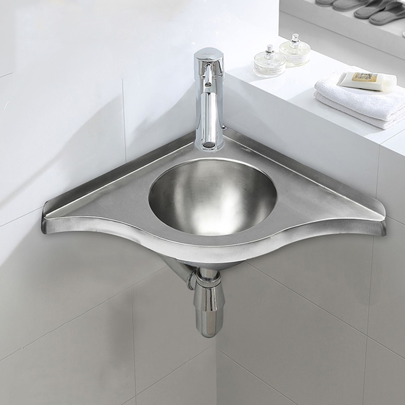 Triangle Round Hand Wash Corner Basin Sink For Caravan RV Boat Camper