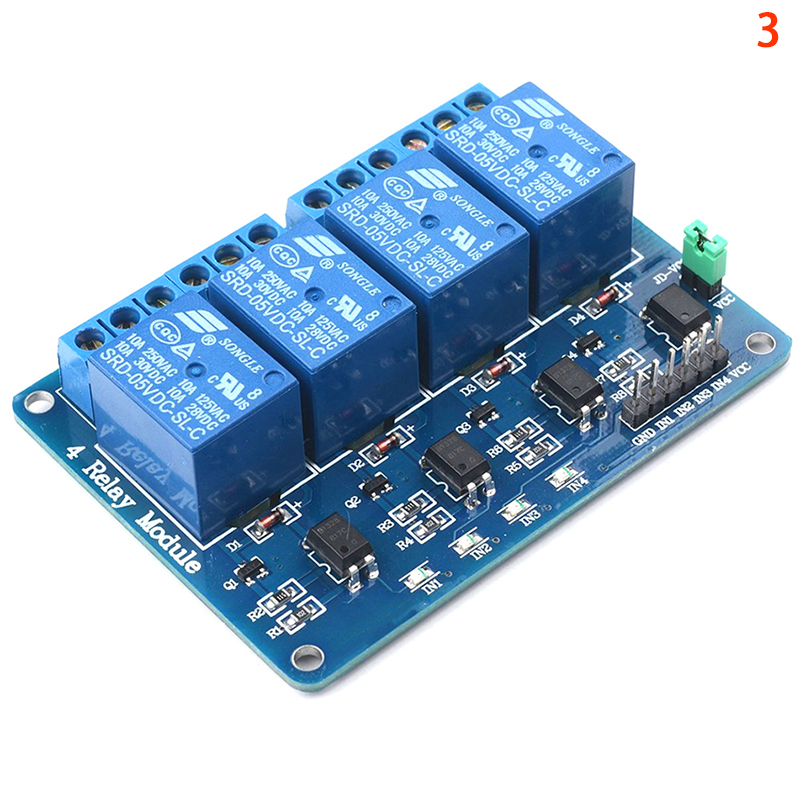New 5V 2/4/8/16 Channel Relay Board Module Optocoupler LED ...