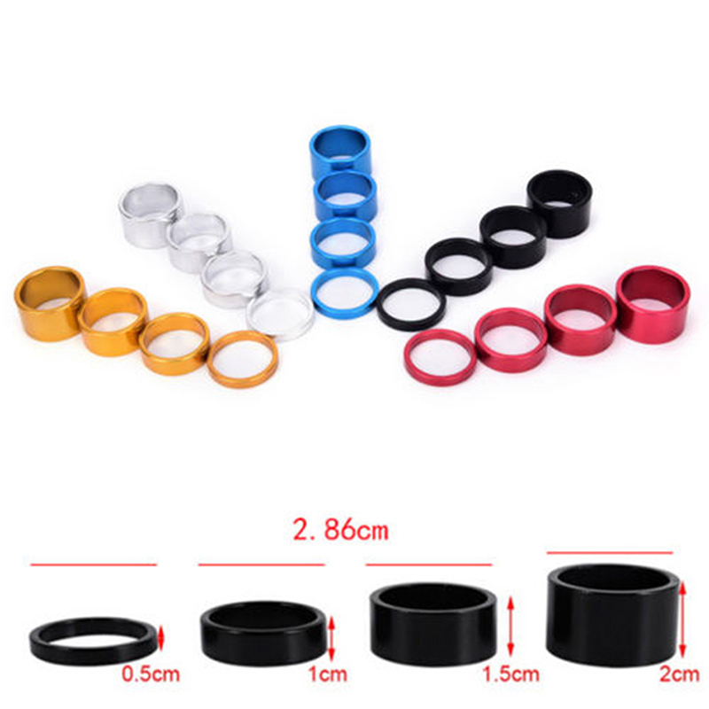 1Set Bicycle Headset Spacer Road Bike Headset Washers Front Stem Fork Spa KAES