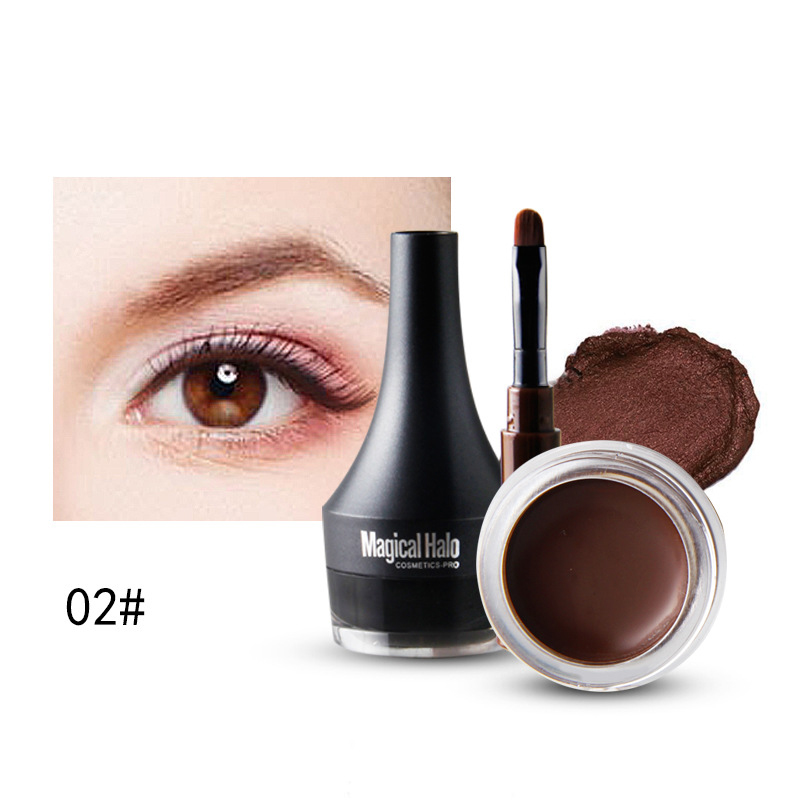 NEW Waterproof Pomade Lasting Eyeliner Gel Eyebrow Powder