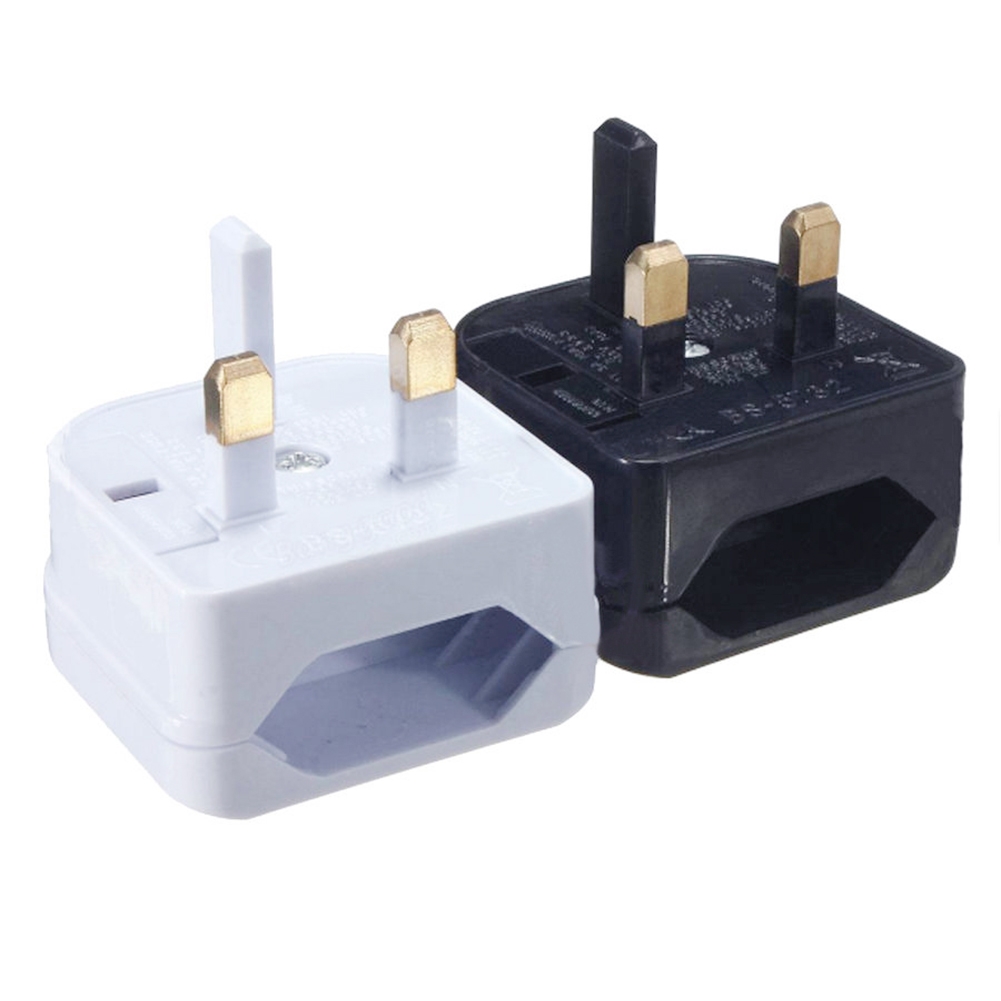 Buy Euro Converter Adaptor EU 2 To 3 Pin Plug UK Travel Mains Plug
