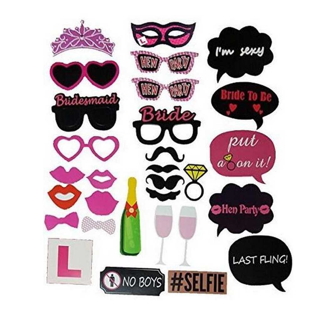 Maison Articles De Fete 30 40 50th Joyeux Anniversaire Photo Props Frame Masque Moustache Photographie A Faire Soi Meme Stick Urbanbat Org