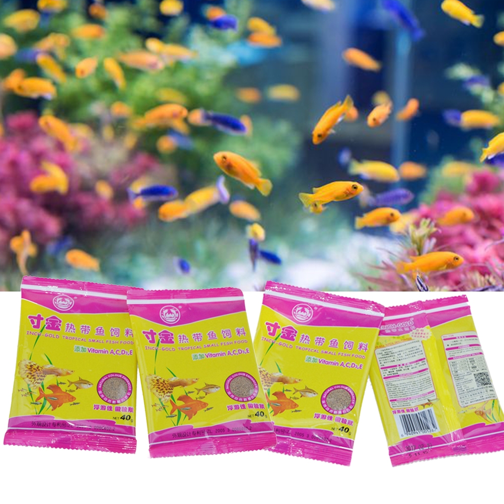 40g Feeding Food Tropical Fish Feed Aquarium Home PetFood eBay