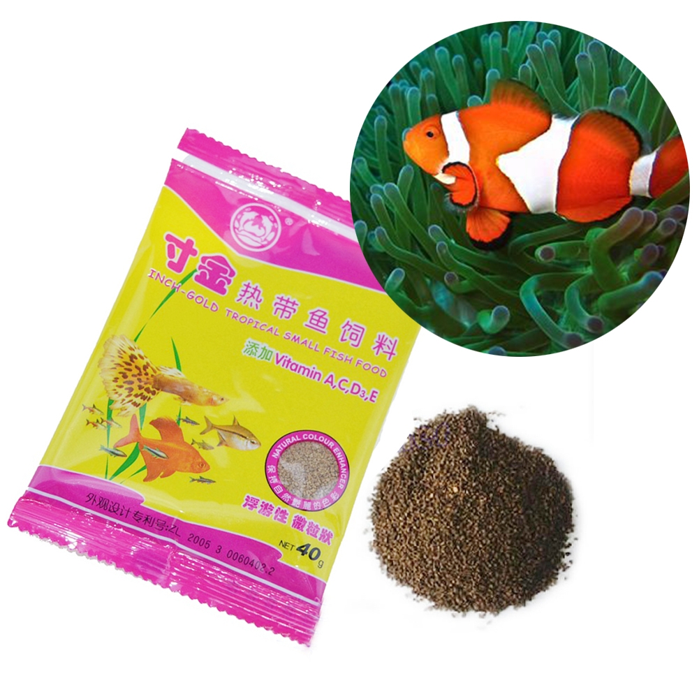 40g Feeding Food Tropical Fish Feed Aquarium Home PetFood eBay