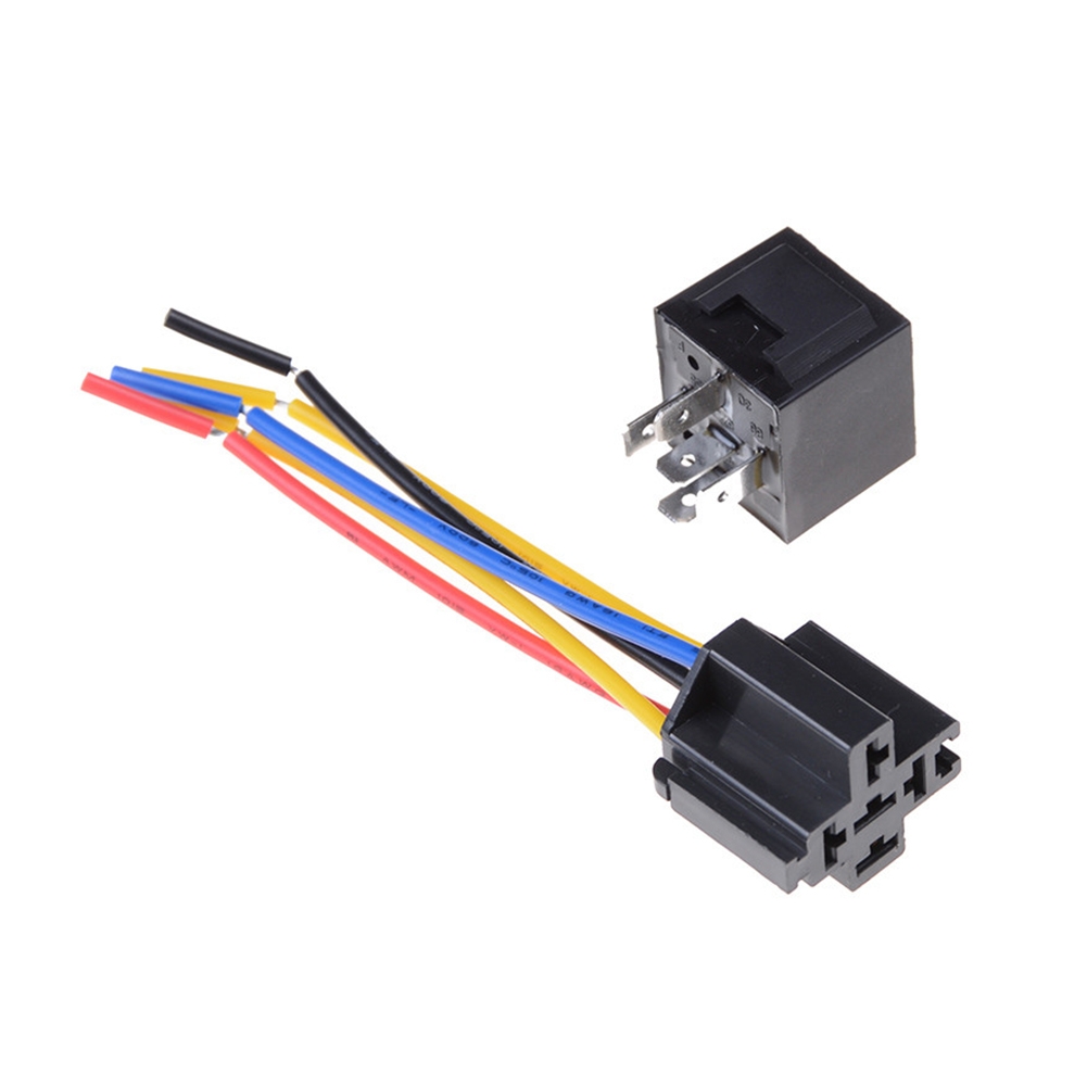 Waterproof Car Relay DC 12V 40A 5Pin Automotive Fuse Relay Normally Open-Useful*