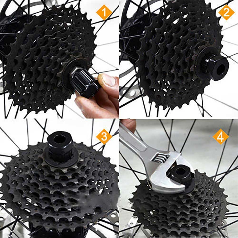 1x Bike rear cassette cog remover Cycle repair tool Shimano freewheel socket eBay