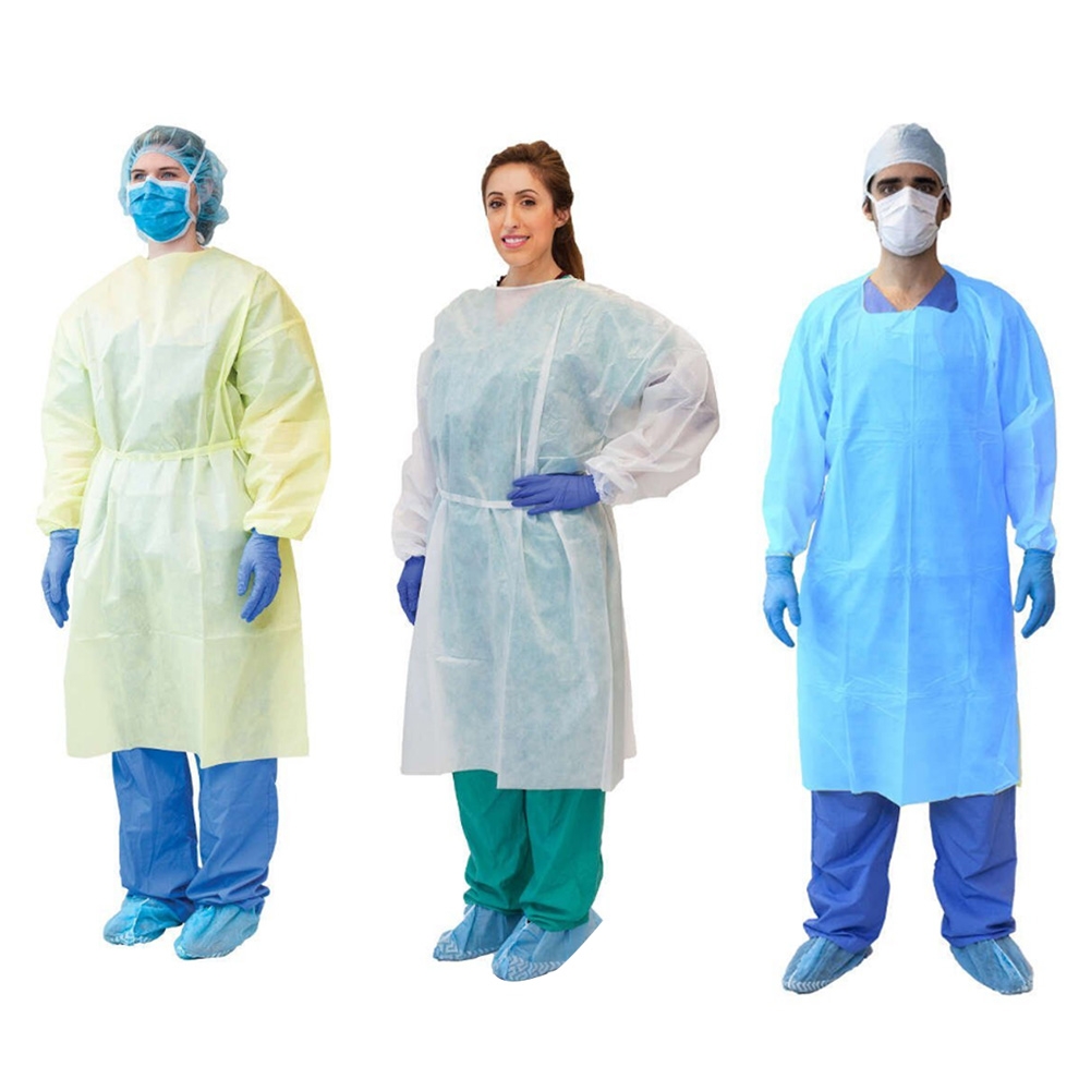 Disposable Clean Medical Laboratory Isolation Cover Gown Surgical