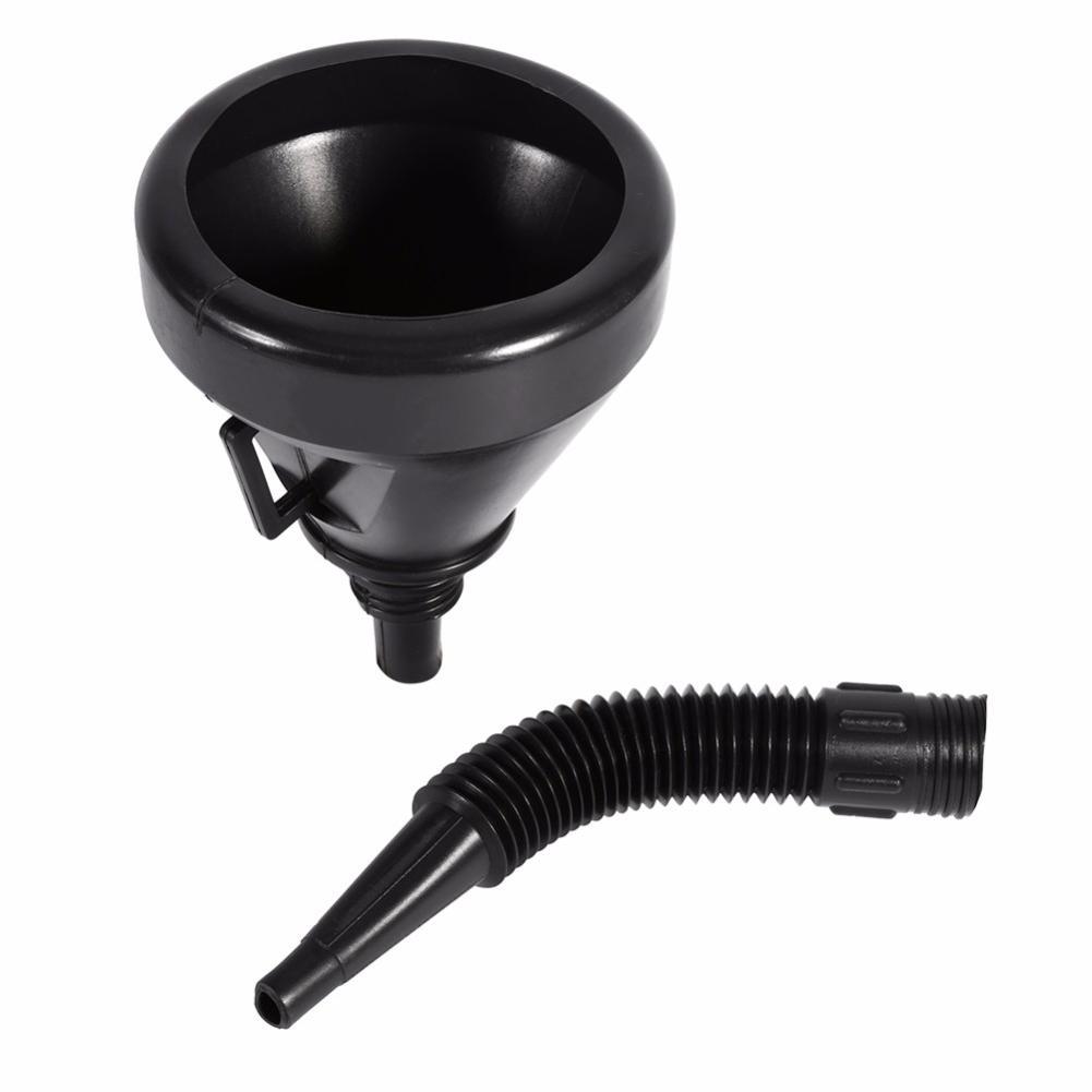 Kunststoff Einfülltrichter 2-tlg mit flexiblem-Rohr Öl Kraftstoff 8x60/" hot J5U7