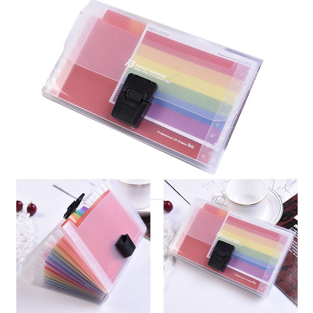 A6 Office Home School Erweiterung Dateiordner Document Organizer Tasche/_Cov N0R5
