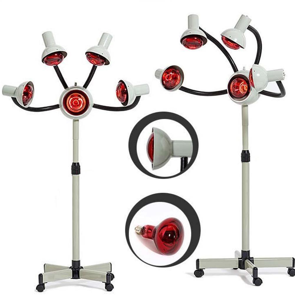 5 Head Infrared Ray Lamp Heat Therapy and Salon Hair Colorcessing