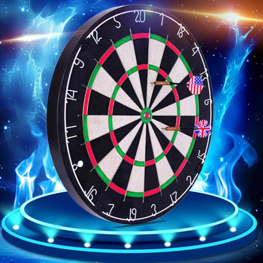 Retro Dartscheibe Profi Set Dart Scheibe Board Dartspiel Punktetafel