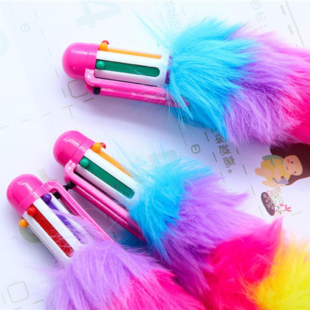10pcs Rainbow Colorful Korean Watercolor Gel Pen Set Stationery School Kand R0J0