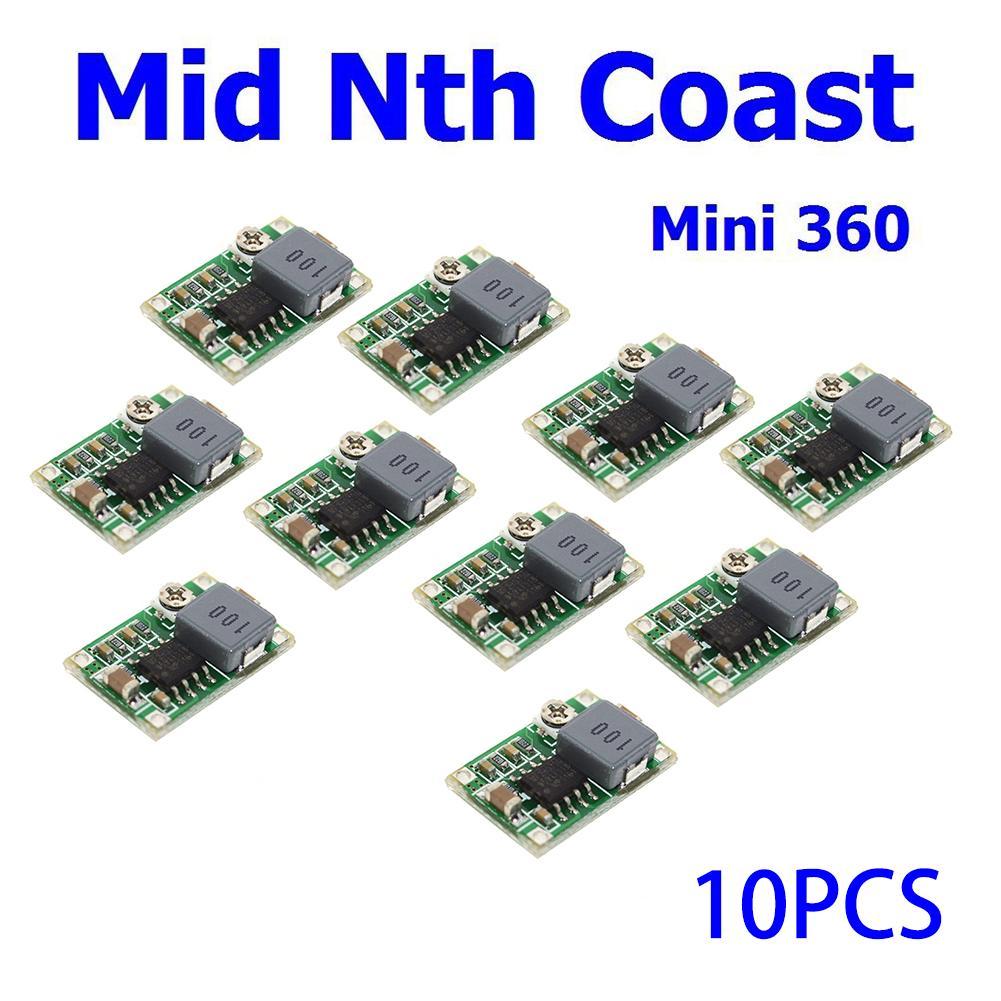 Mini-360 10X DC-DC//4.75V-23V to 1V-17V Buck Converter Step Power Module Zub R0Z4