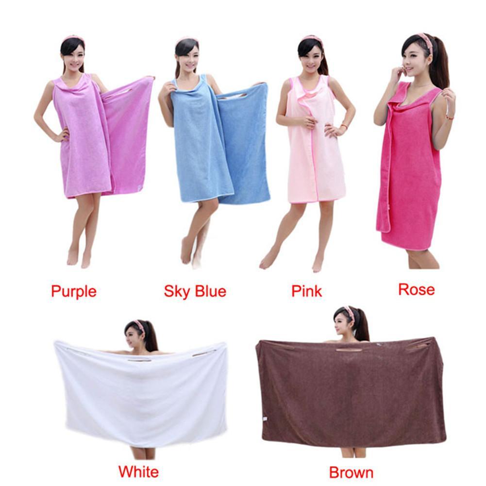 Women Super Absorbent Microfiber Bath Beach Wearable Body Wrap Spa Towel Towel eBay