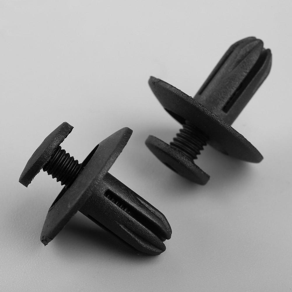 100Stk 6mm Universal Nieten Spreizniete Befestigung Stoßstange Clip Halter BMW