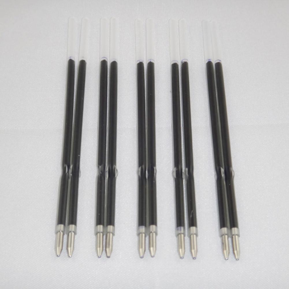 100Pcs 0.7mm Blue Ink Retractable Pen Refills Ballpoint Pen Refill