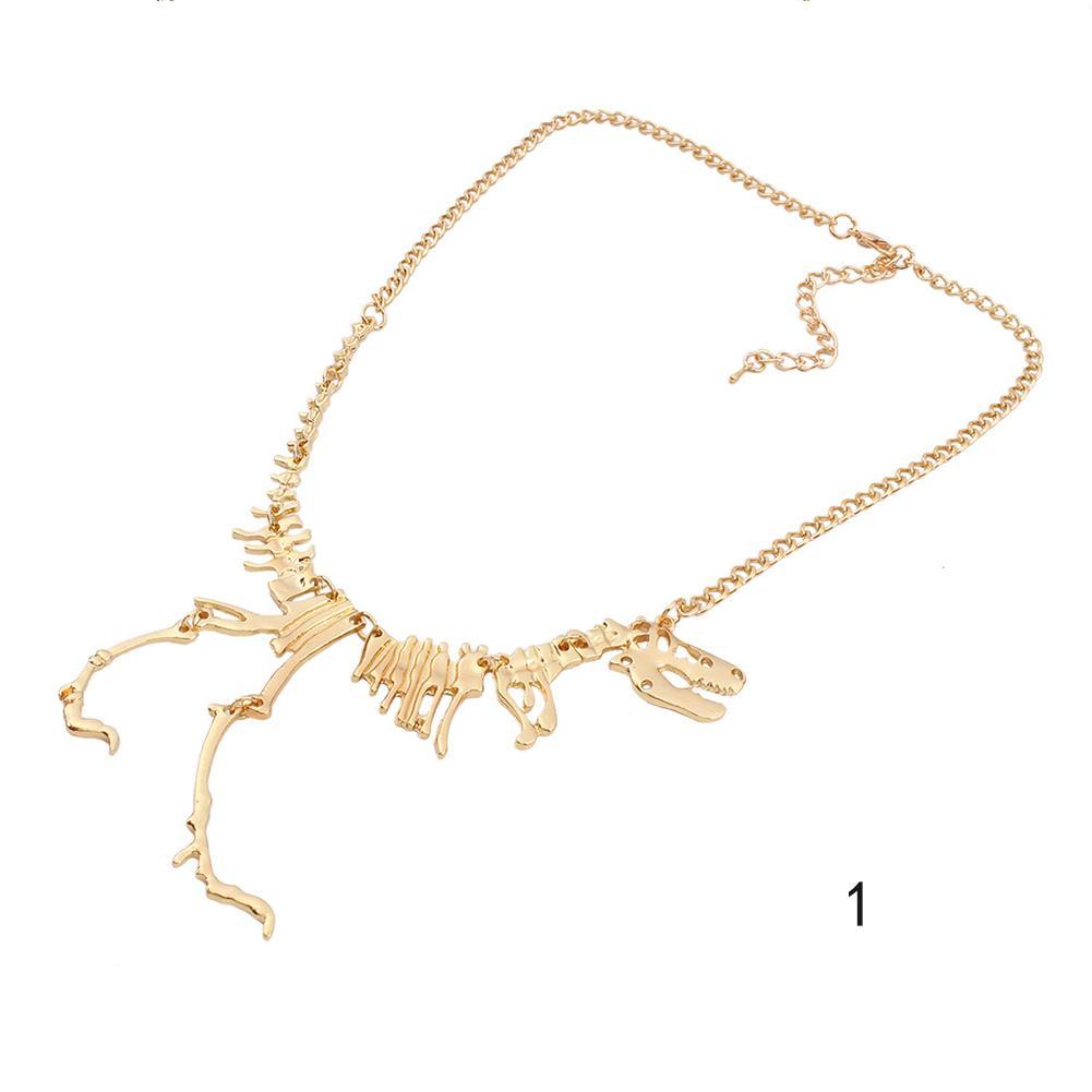 Dinosaurier Skelett T Rex Aussage Halskette Steampunk Geschenk Punk/_Sale