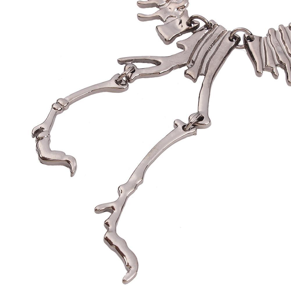 Dinosaurier Skelett T Rex Aussage Halskette Steampunk Geschenk Punk/_Sale