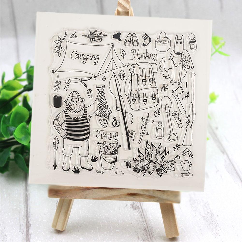Mermaid Clear Silicone Stamp DIY Scrapbooking Diary Album Decoration HandCraft