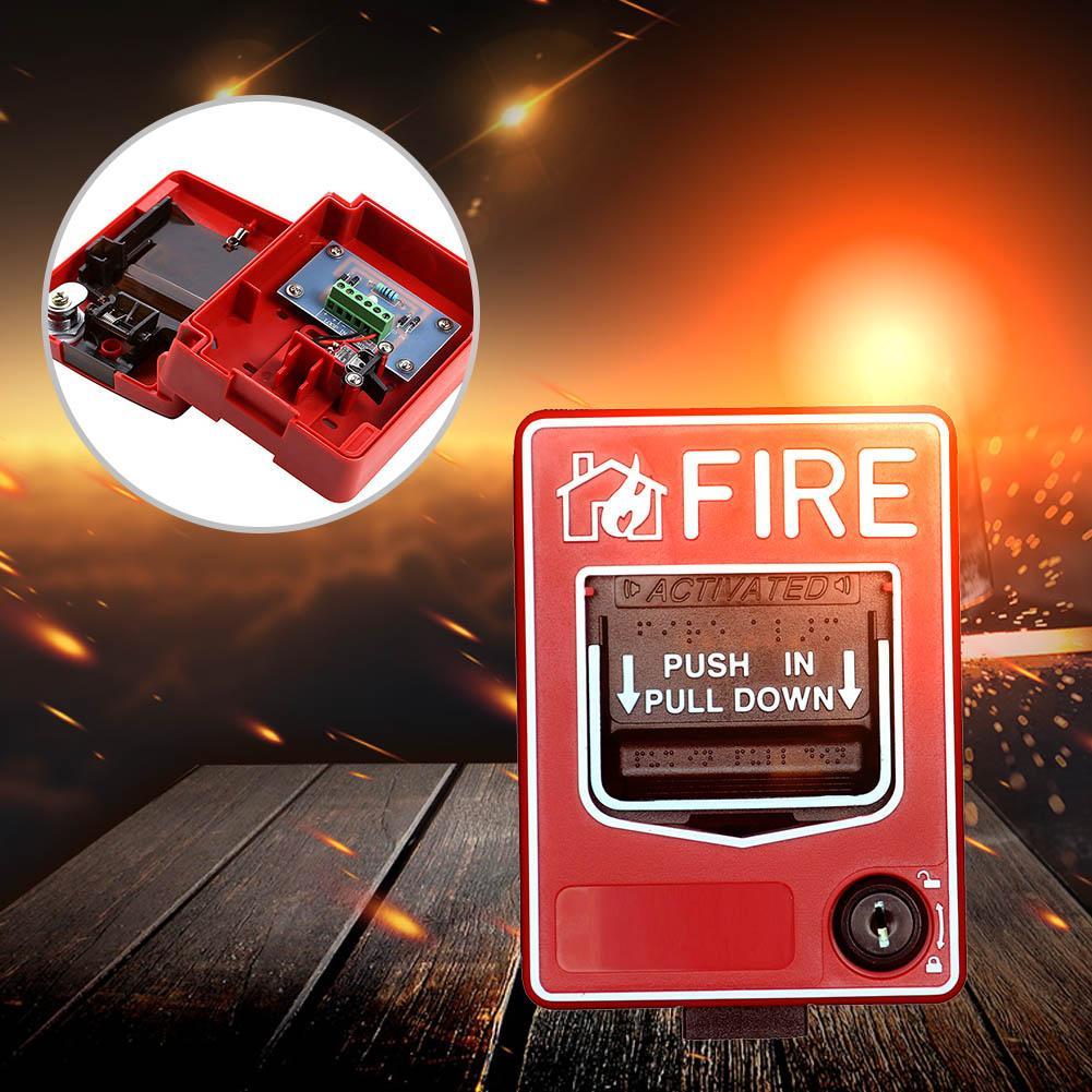 Fire Alarm Pull Station Addressable Single Action New Sale Ebay