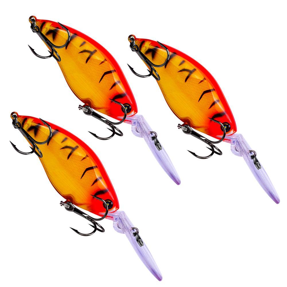Angelköder Harten Köder 3D Eyes Kunststoff Crank Bait Wobbler 112cm185gD
