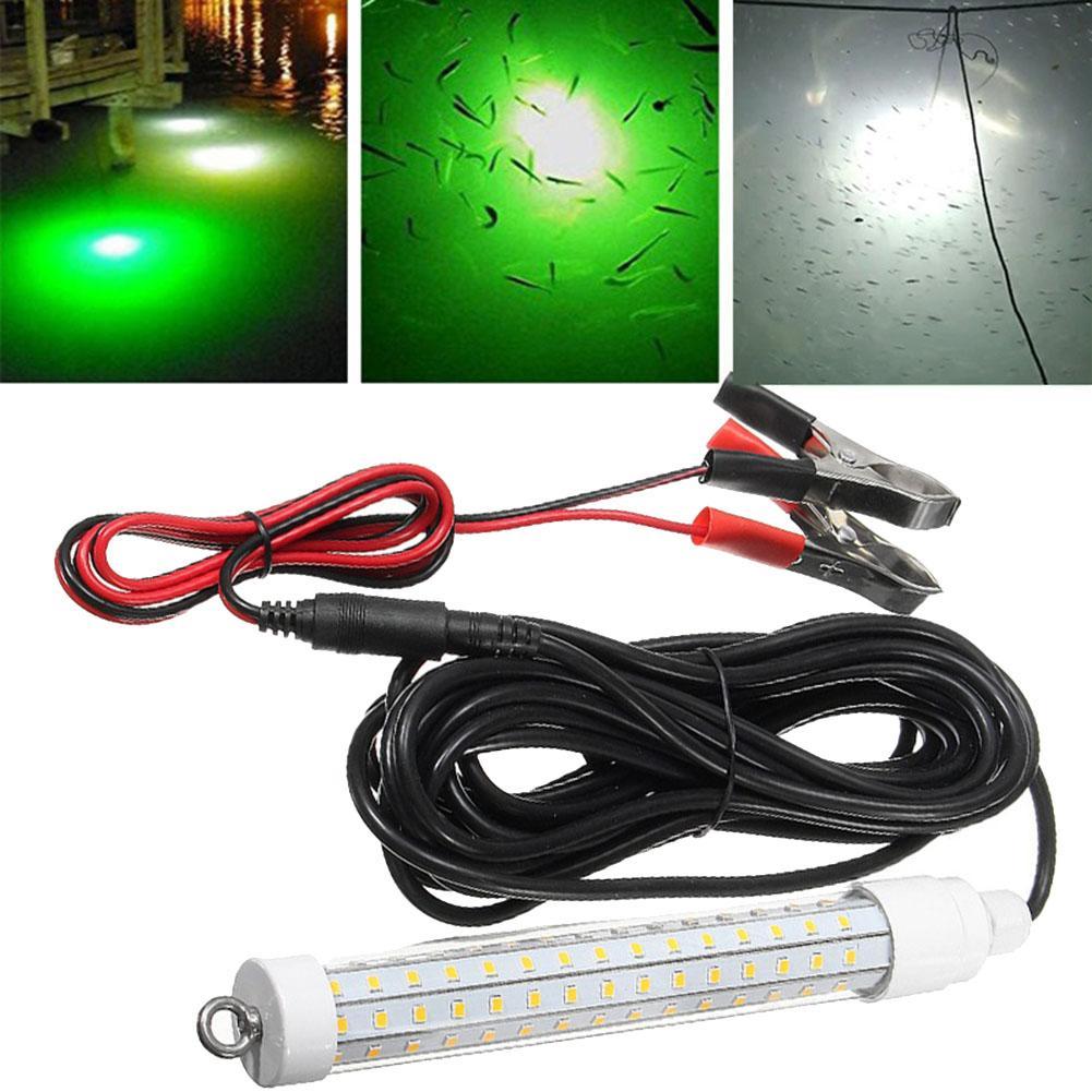 12V LED grün Unterwasser Fisch Nacht Angeln Licht ...