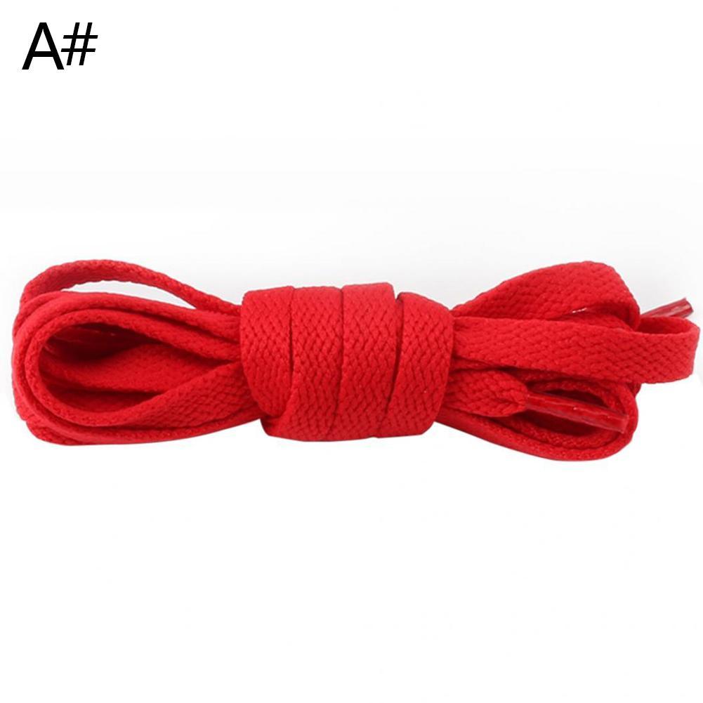 2pair 10mm Wide Double Layer Flat Athletic Shoe Laces Strings For