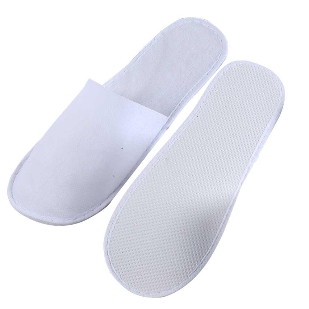 Unisex Accessories 1/5/10 pairs disposable closed toe guest slippers