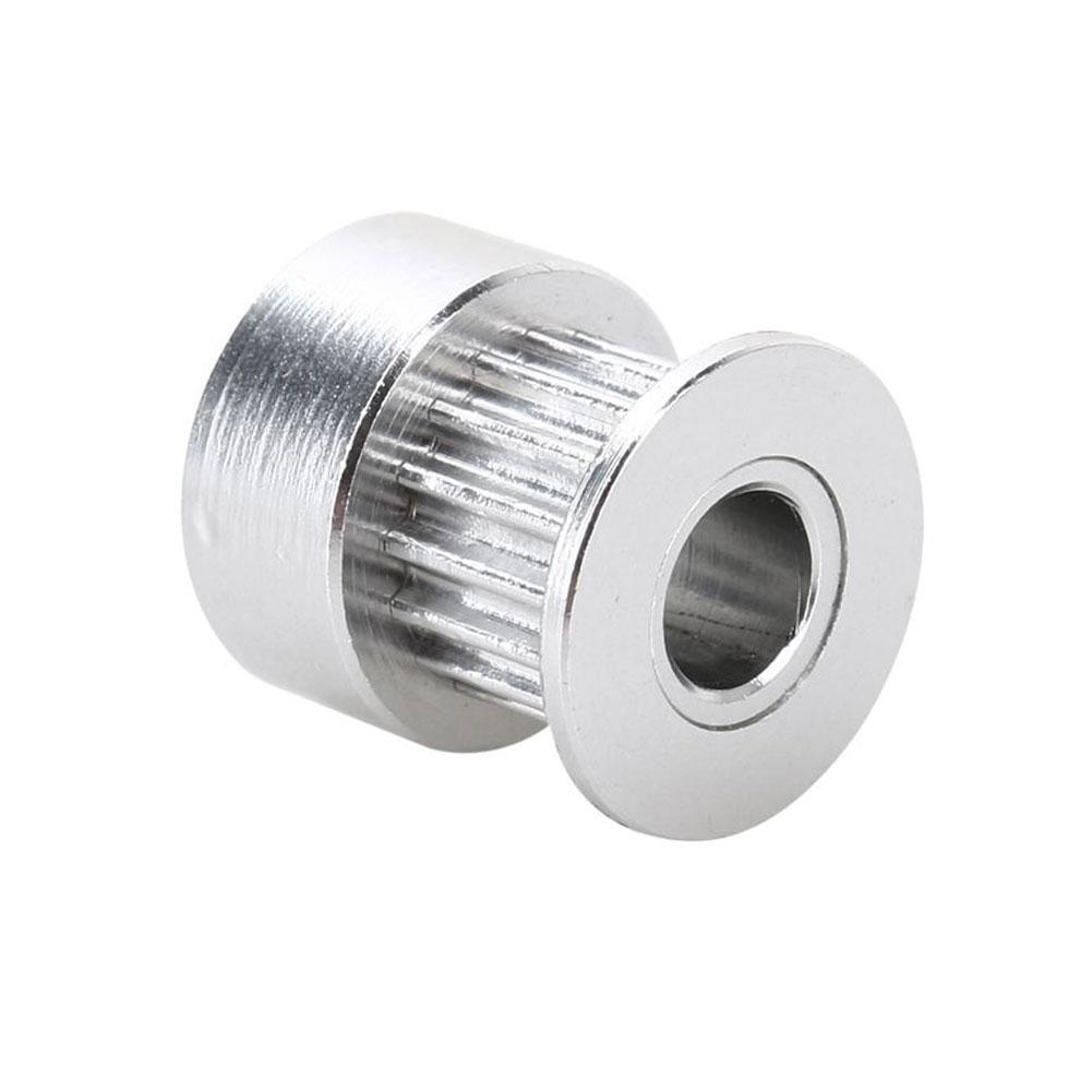 5stk GT2 16 Teeth 5mm Bore Aluminum Timing Belt Pulley For 3D Printer CNC